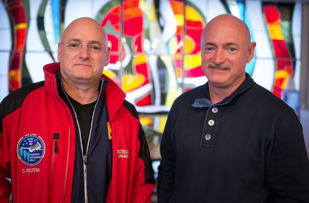 Astronaut Twins Scott and Mark Kelly Honored with Elementary School Renaming